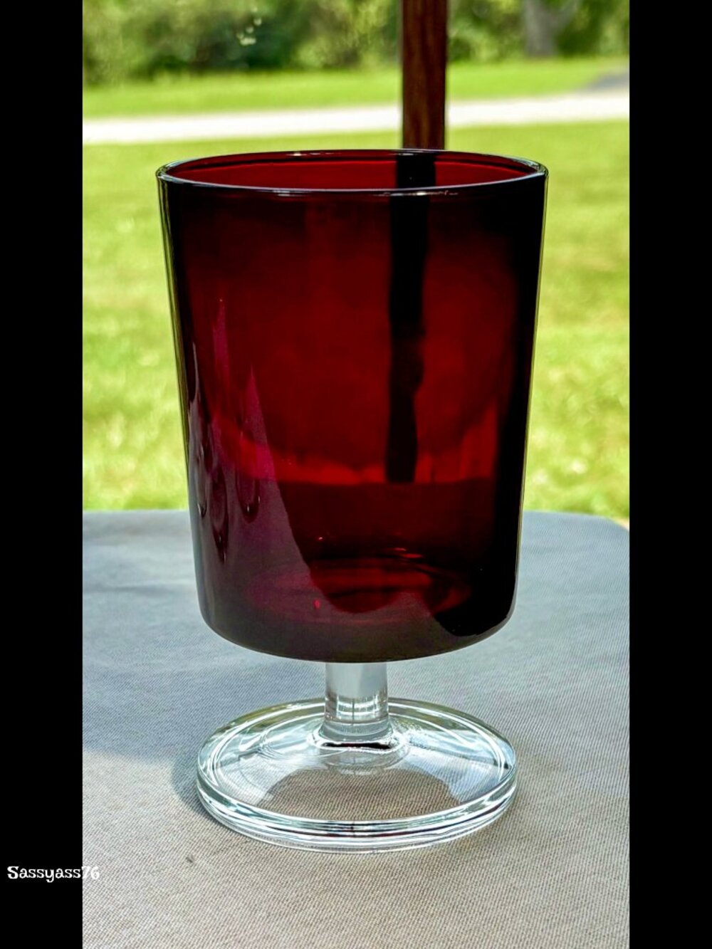 🆕VTG▪️LUMINARC ARCOROC▪️MCM Set 7 CAVALIER 4" French Ruby Red Liqueur Glasses - Picture 2 of 5
